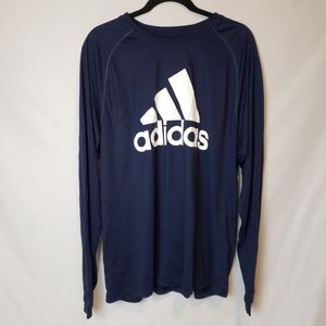 Adidas Climalite Long Sleeve Sport Tee Size XL